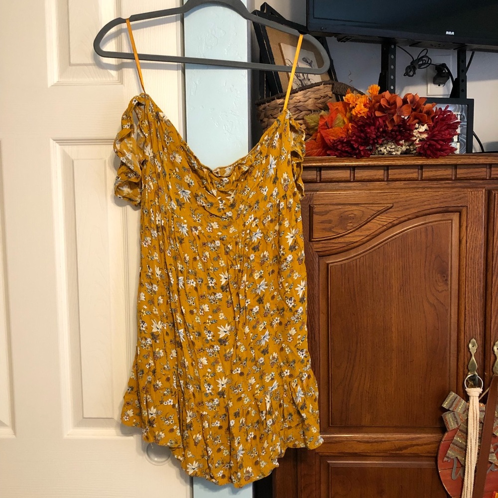 Mossimo Supply Off-the-Shoulder Floral Mini Dress